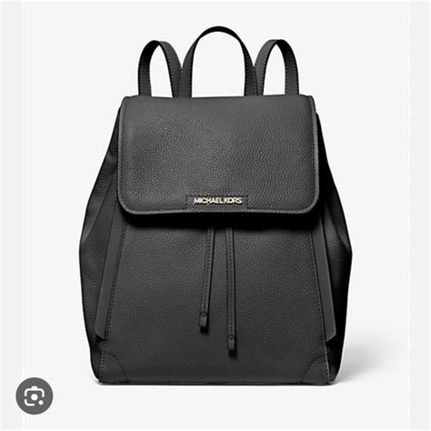 michael kors drws backpack peanut|Ginger Medium Pebbled Leather Backpack .